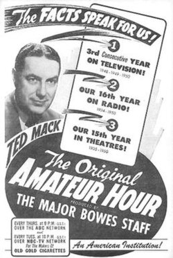 รายการ The Original Amateur Hour