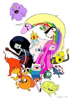 รายชื่อตัวละคร จาก Adventure Time