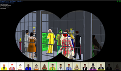 เกมเพลย์ SpyParty เวอร์ชันเบต้า